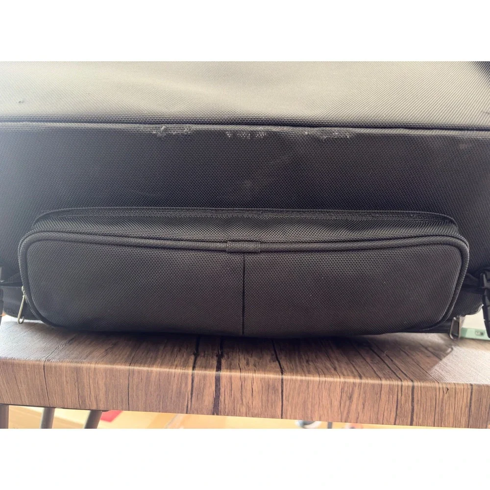 T-Bags Dekker II Tour-Pak Bag Black Motorcycle Luggage‎ TB1600DT Reflective Trim